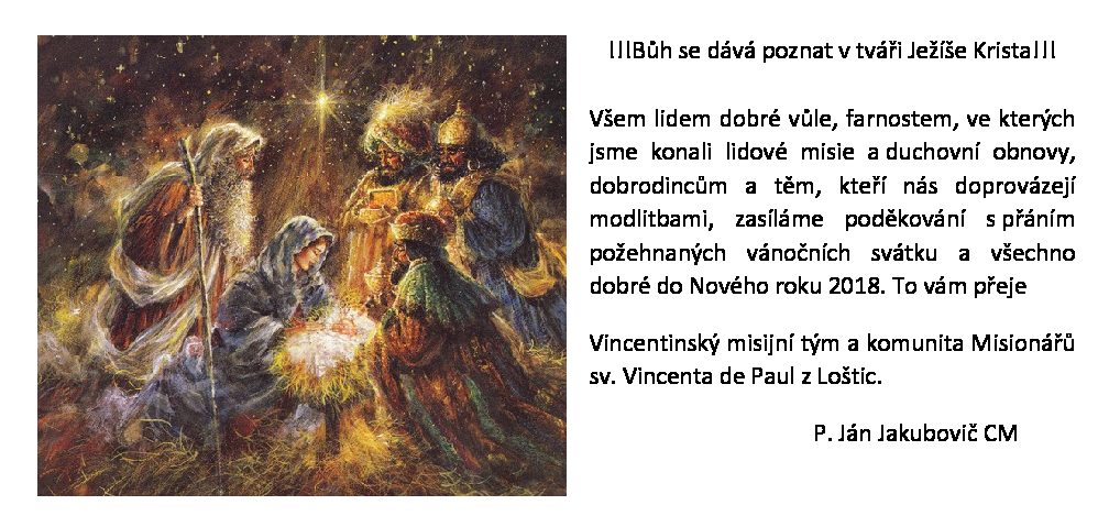 Vánoční blahopřání